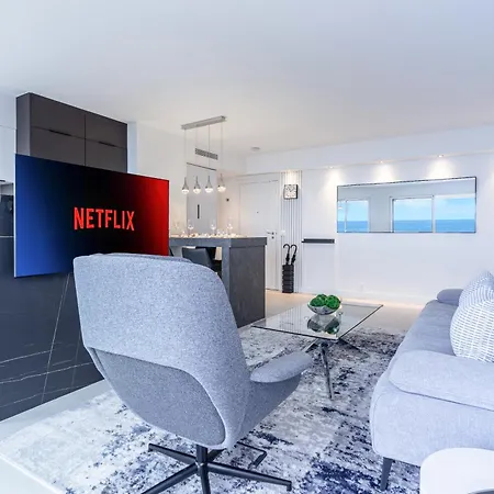 Luxury Floor Sea View Downtown Διαμέρισμα Cap-d'Ail